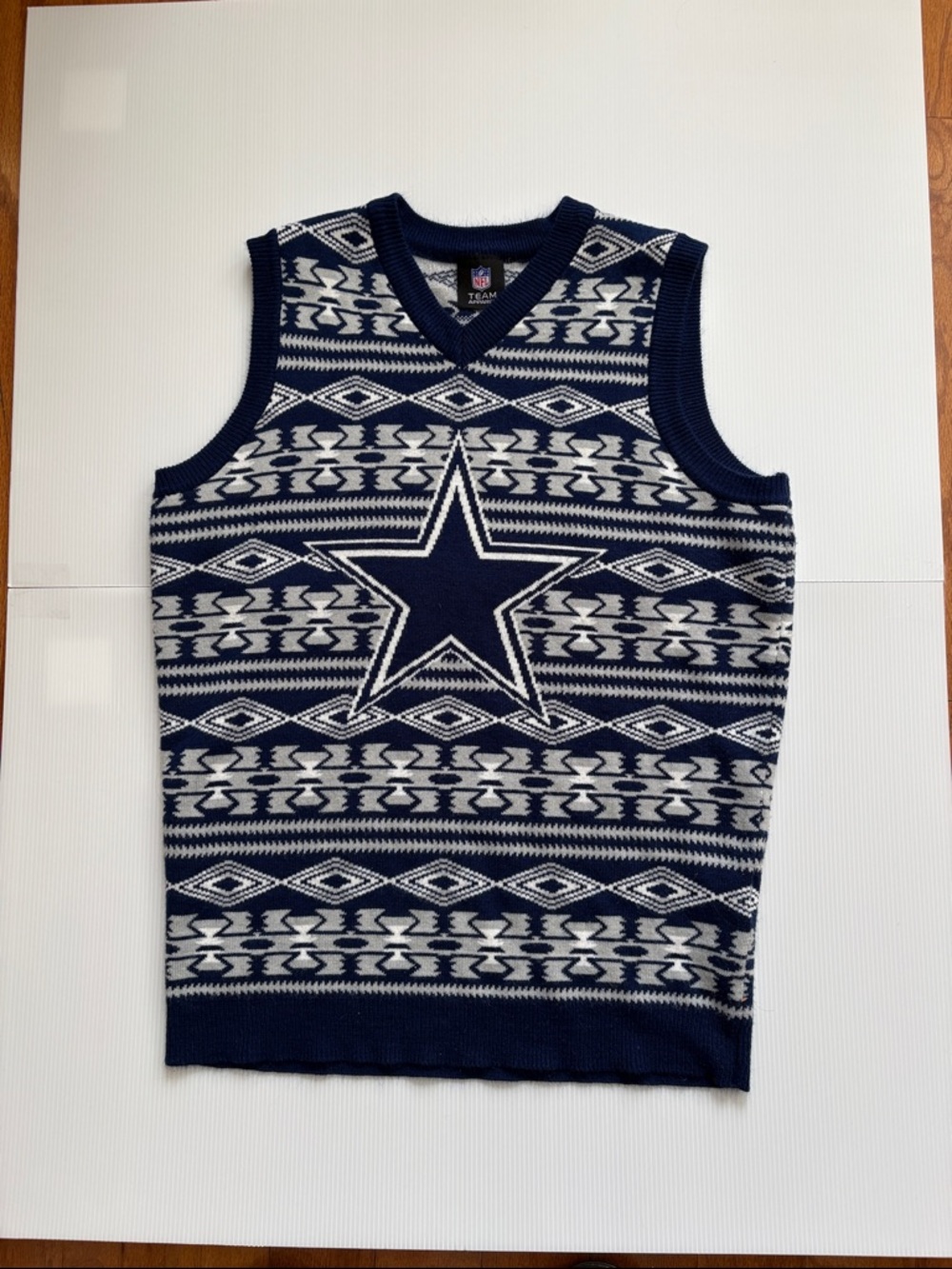 NFL Team Apparel Dallas Cowboy Knit Tank Vest